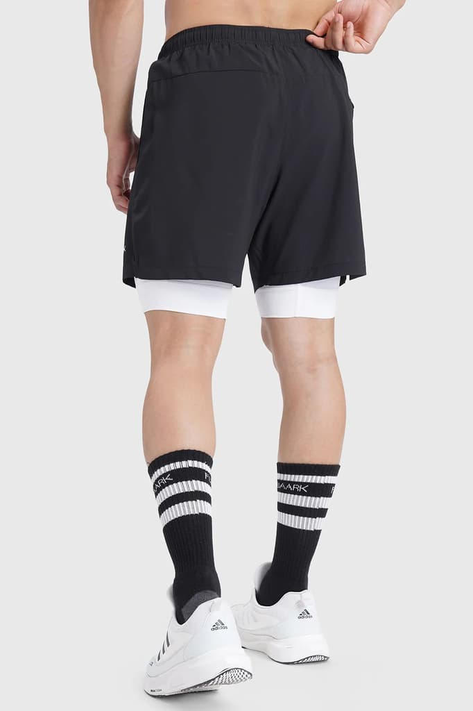 2 in 1 Laser Shorts Black — photo 6