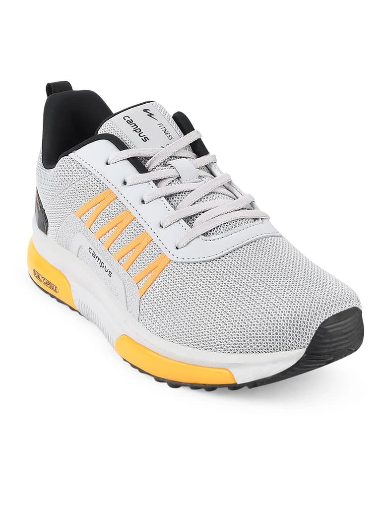 BRAZIL PRO Grey Men's Running Shoes — Grey / 6