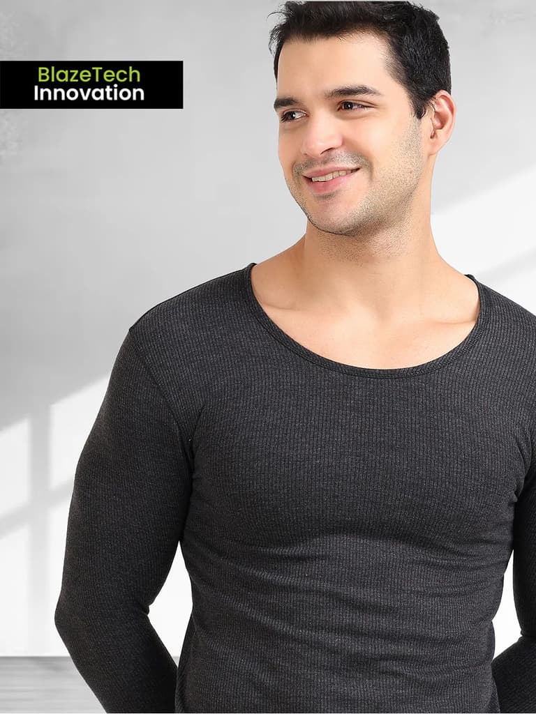 BlazeTech Thermal Vest Full Sleeves | Dark Grey — photo 6