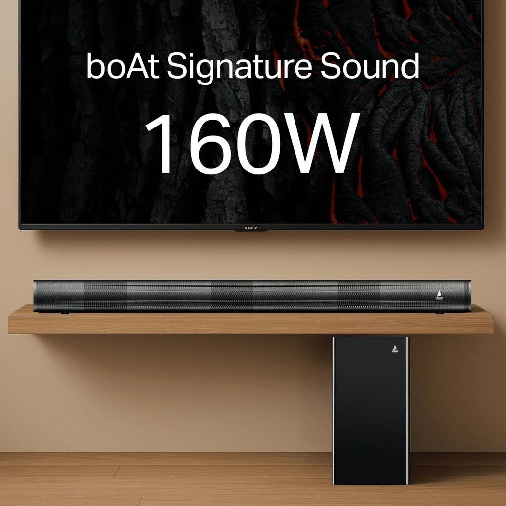 boAt Aavante 2.1 1550 Plus | 160W 2.1 Channel Soundbar with Bluetooth v5.4, EQ Modes & Master Remote — photo 3