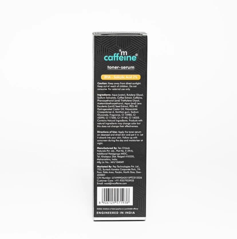 BHA-2% Salicylic Acid 2in1 Toner-Serum with Coffee- 150 ml