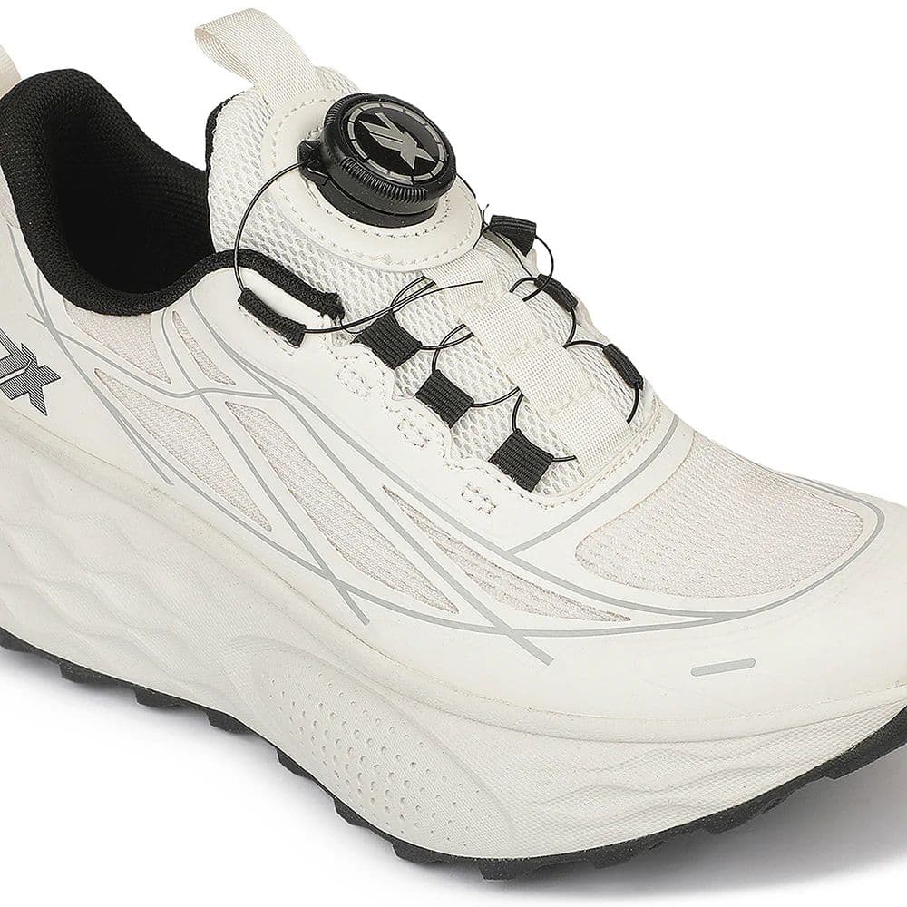 Leap7X ZQ-WFL-04 Off White Twist & Go Sports Non Lacing Walking Shoes for Women By Liberty — photo 5