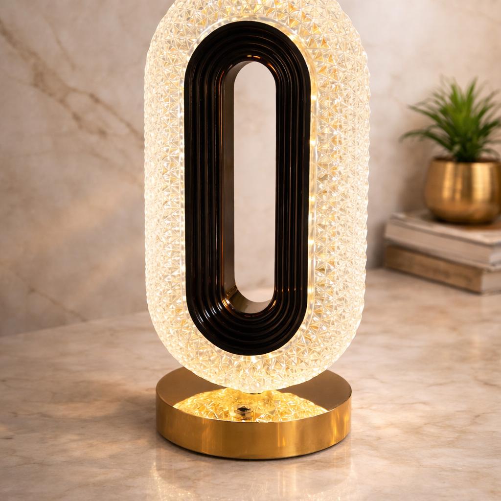 Halo Crystal Ring Lamp