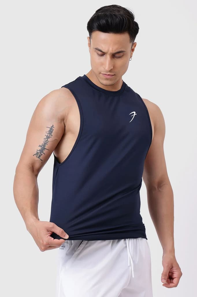 Urban Deep Arm Tank Navy — photo 5