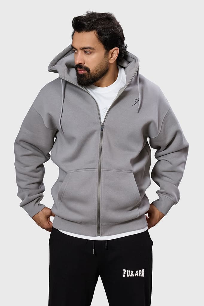 Brookline Oversized Jacket Grey — photo 2