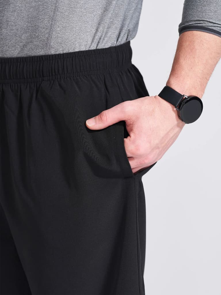 Men's Black Regular Fit Shorts — photo 4