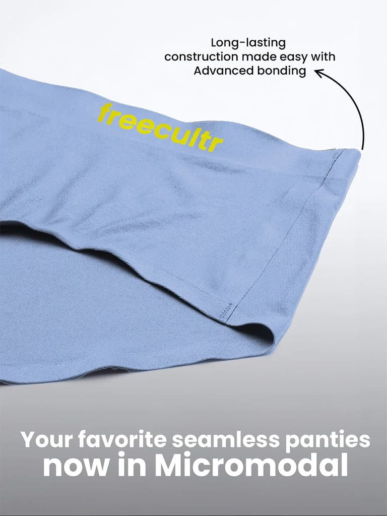 Seamless No Show Micro Modal Hipster panties pack of 1 — photo 3