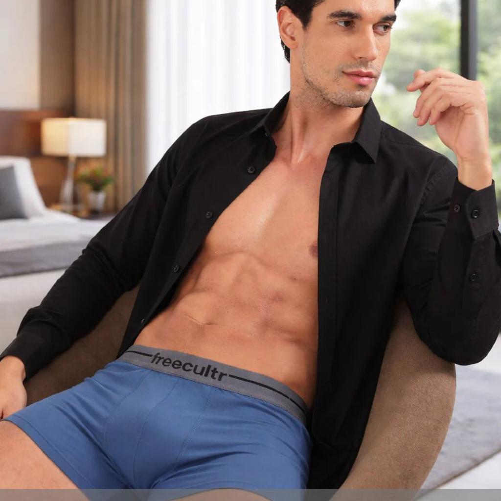 Men’s Adaptive Cotton Stretch Trunks Pack of 1
