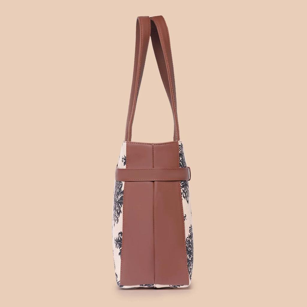 Mughal Motif Statement Office Bag — photo 8