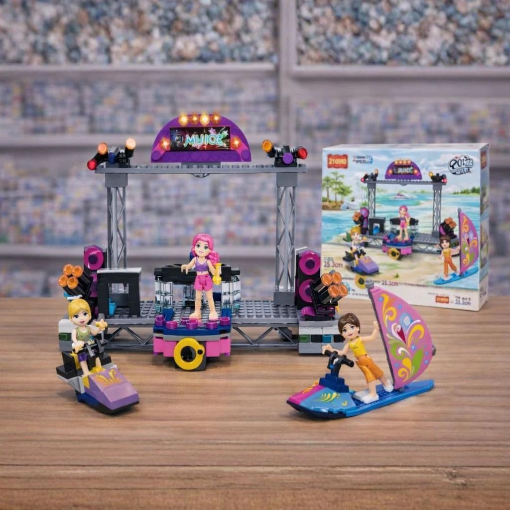 Music Concert Stage Building Blocks Set 297 Pieces — photo 2