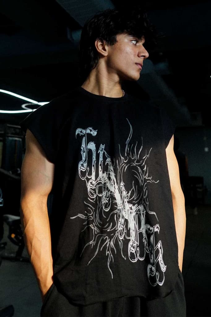 Fossil Capsleeves Tank Black — photo 2
