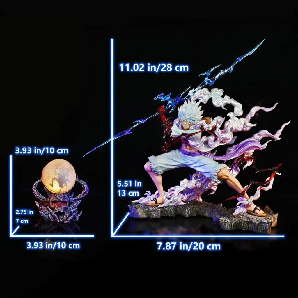 Nika Luffy Gear 5 Glowing Lamp – One Piece Collectible Figure — photo 3