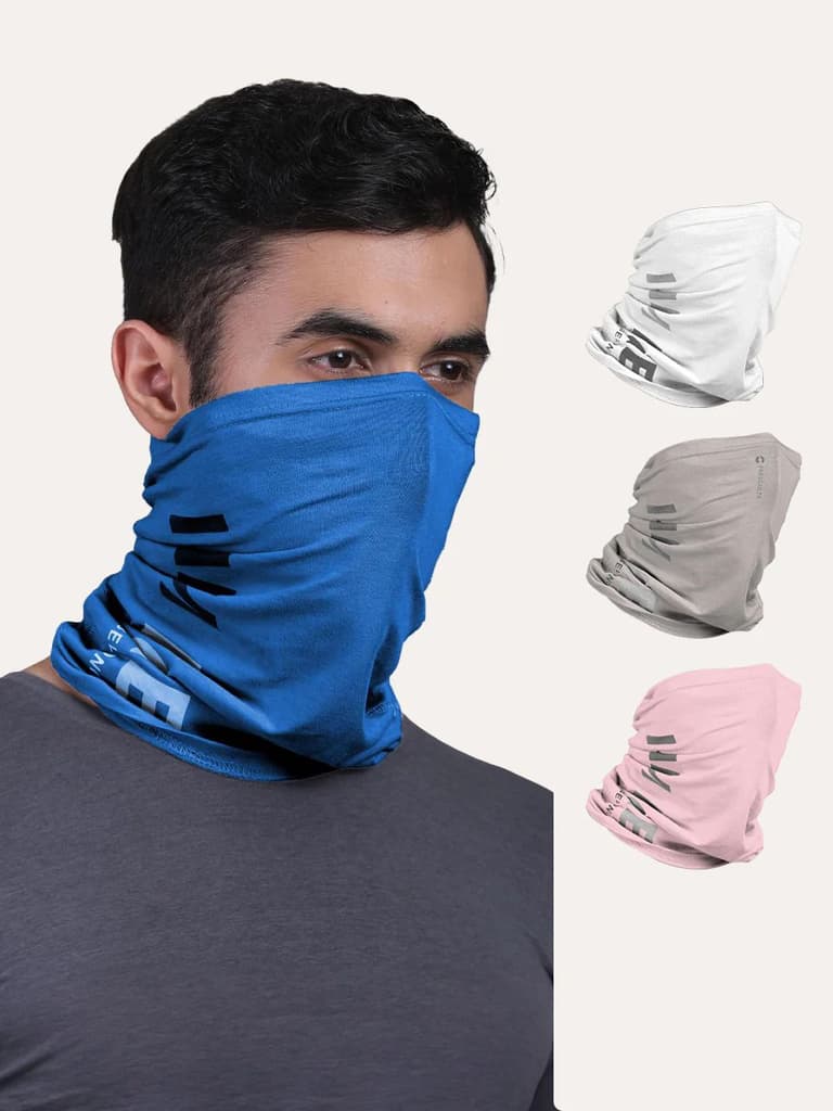Unisex Organic Bandana Masks - Printed (Pack of 4) — photo 2