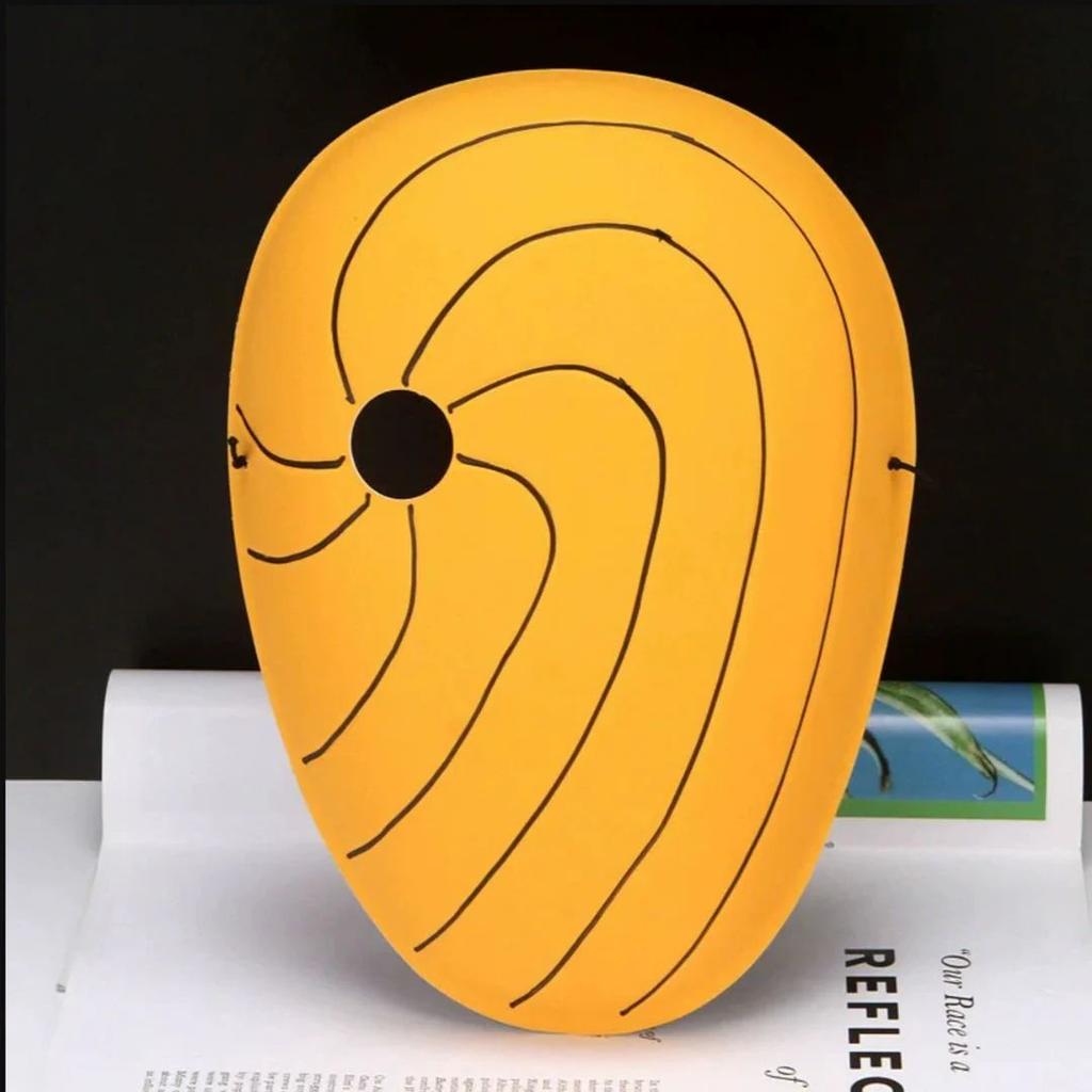 Uchiha Tobi Obito Mask | Anime Cosplay Party Mask — photo 2