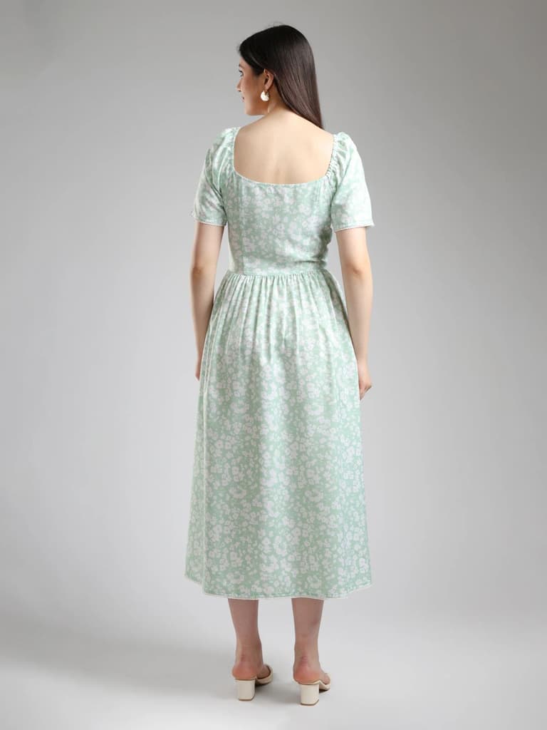 Miraya Floral Dress — photo 6