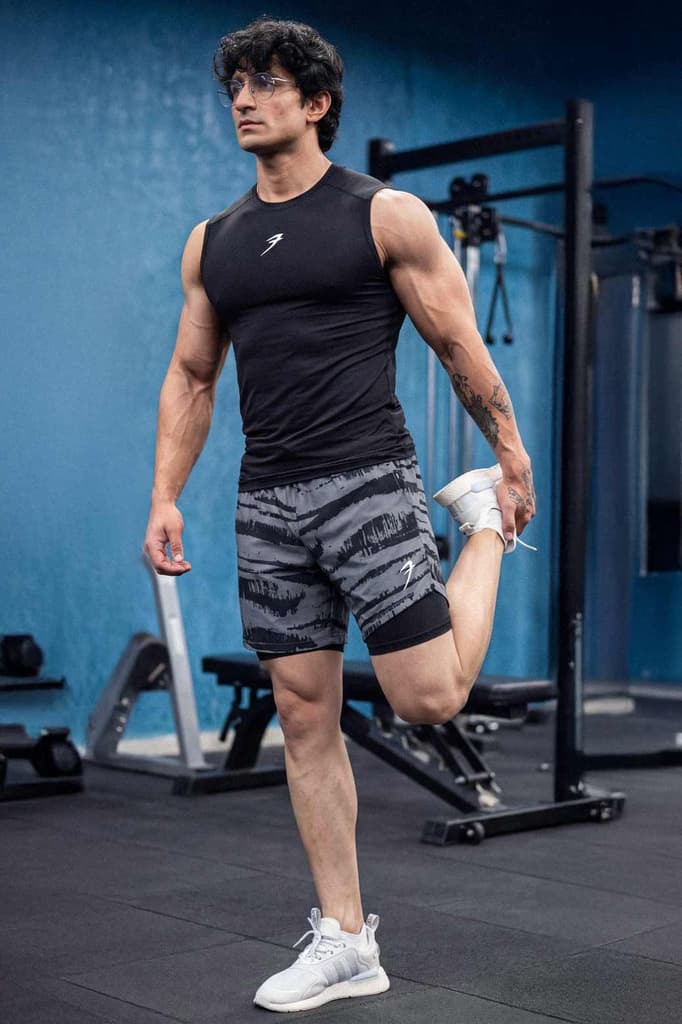 Compression Sleeveless Tank Black — photo 2