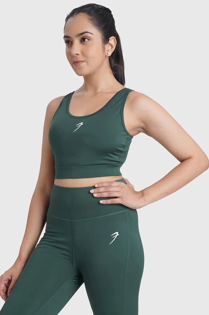 Active Full Support Sports Bra Green — photo 7
