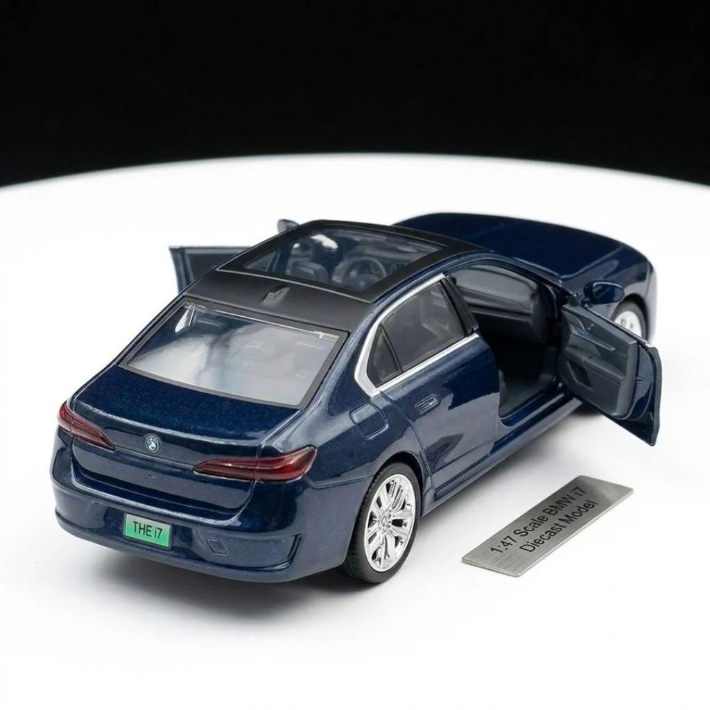 MSZ Official Licensed Diecast 1:47 BMW i7 – Premium Luxury Sedan Replica — photo 4