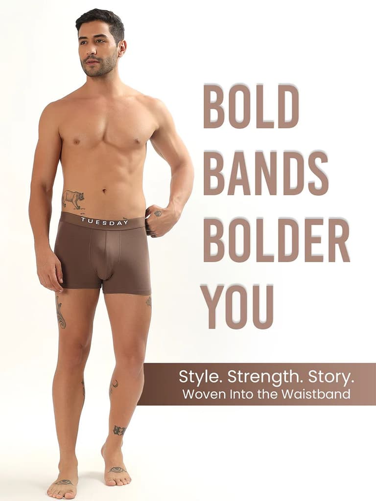 Everyday Expression | Men's Micro-Modal Trunks | Pack Of 7 — photo 4