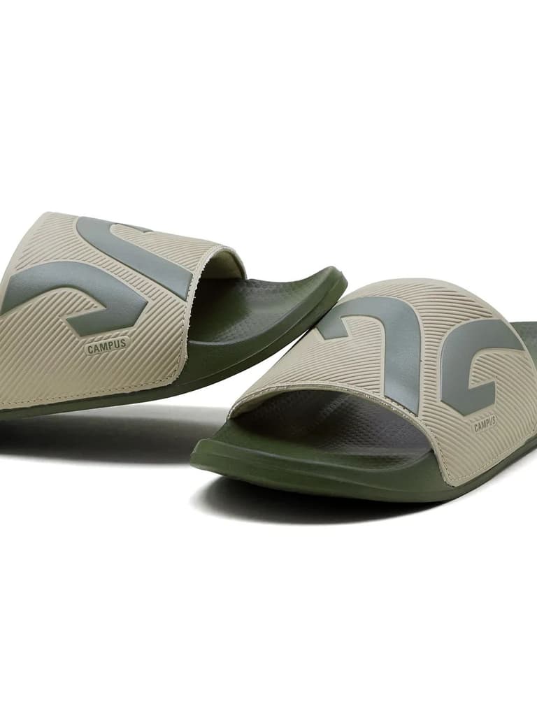 SL-475 Beige Men's Slides — photo 7