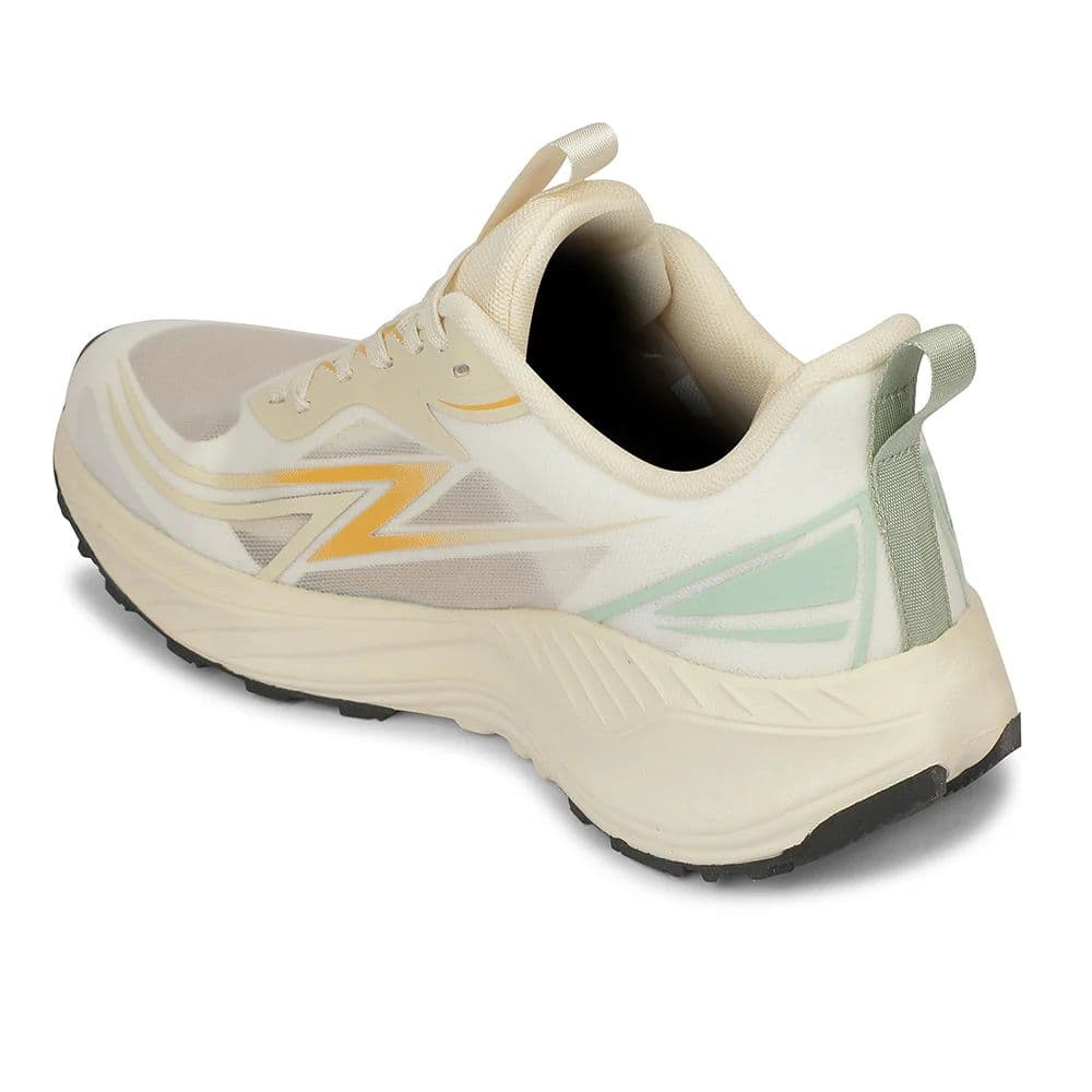 LEAP7X ZQ-WFM-12 Beige Sports Non Lacing Walking Shoes for Men by Liberty — photo 3