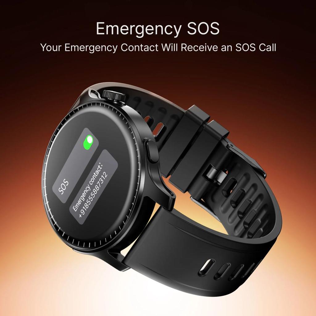 boAt Ultima Summit | Smartwatch with 1.43" AMOLED Display, Cloud Watch Faces, Emergency SOS, Functional Crown — photo 8