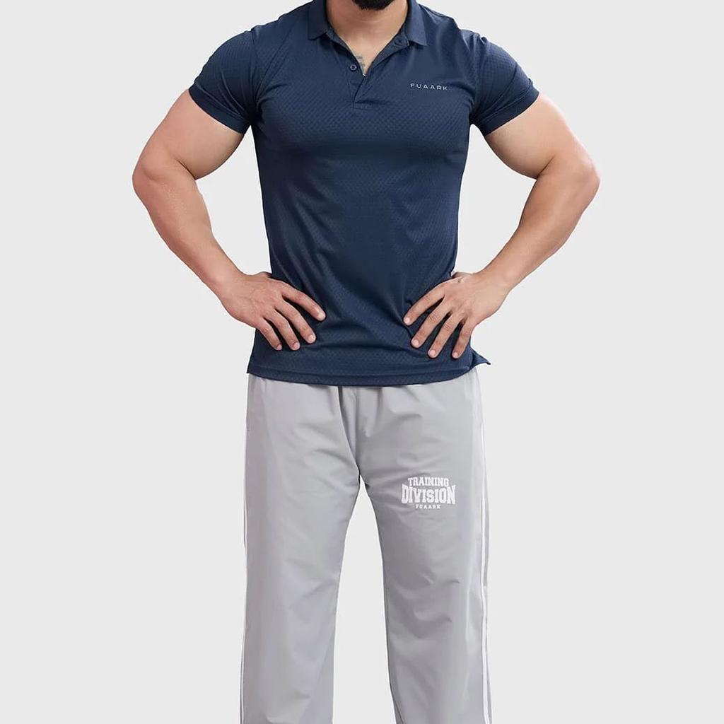 Wave Polo T-shirt Navy