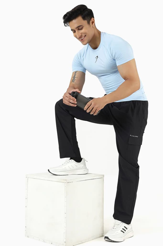 Compression T-shirt Glacial Blue — photo 3