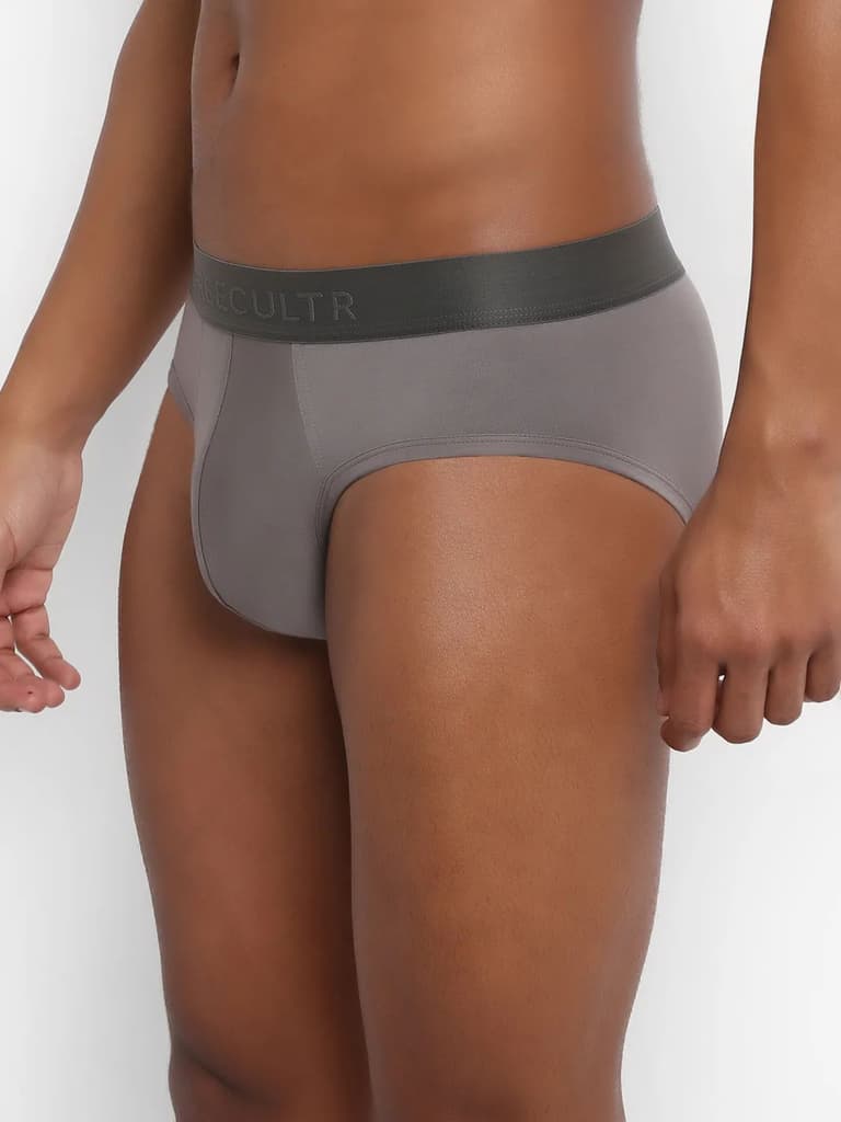 Men's Anti-Bacterial Micro Modal Brief in Solid Waistband (Pack of 1) — photo 2