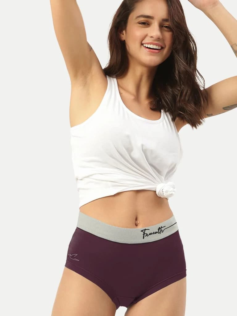 Women's Micro Modal Boxer Brief With Cult Waistband (Pack of 1) — photo 20