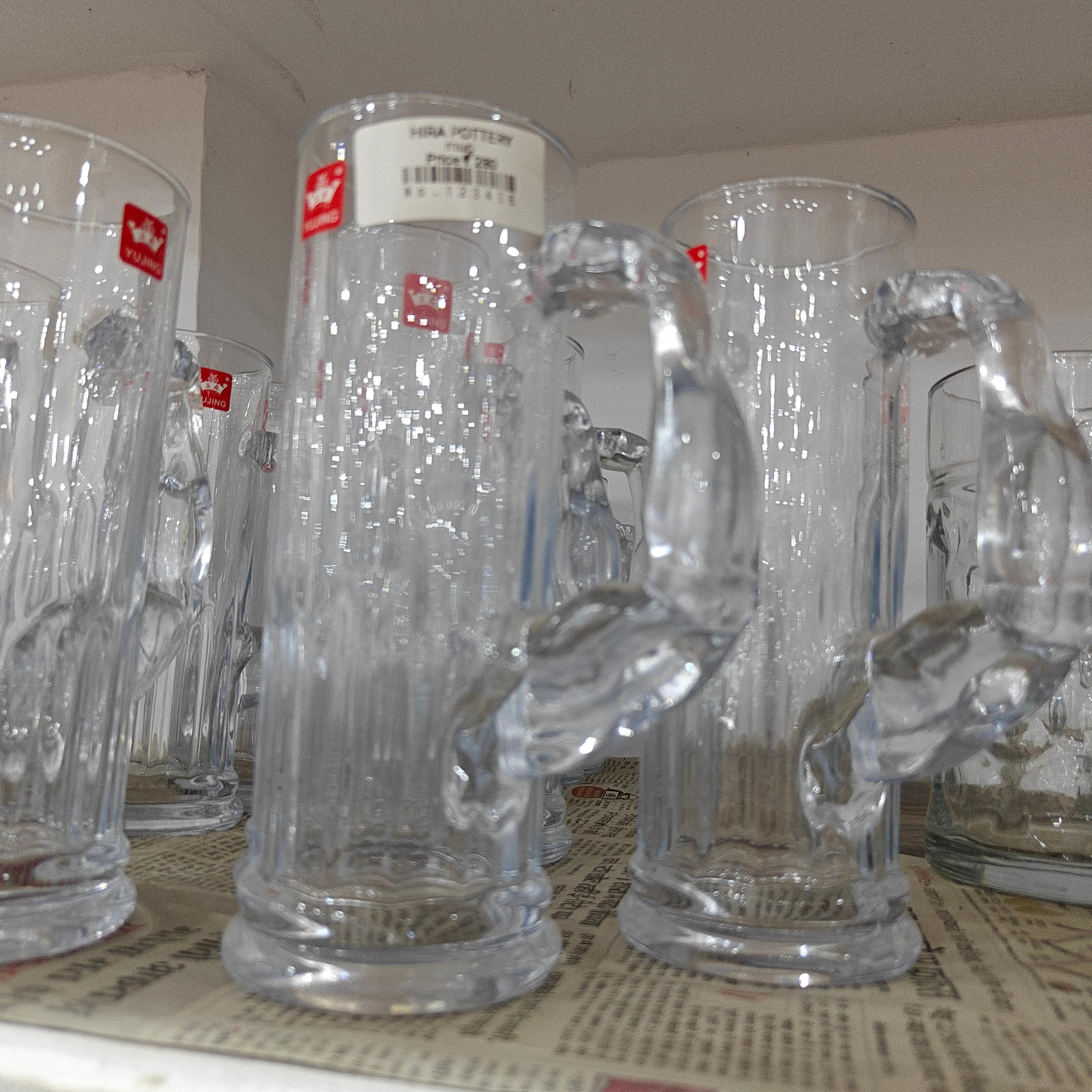 Clear Glass Beer Mug | Drinking Glass | Glass | Clear