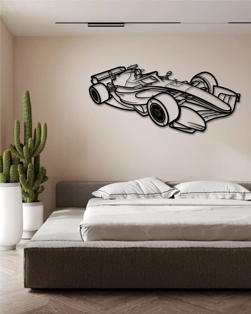 F1 2026 PERSPECTIVE ANGLE Metal Wall Art — photo 3