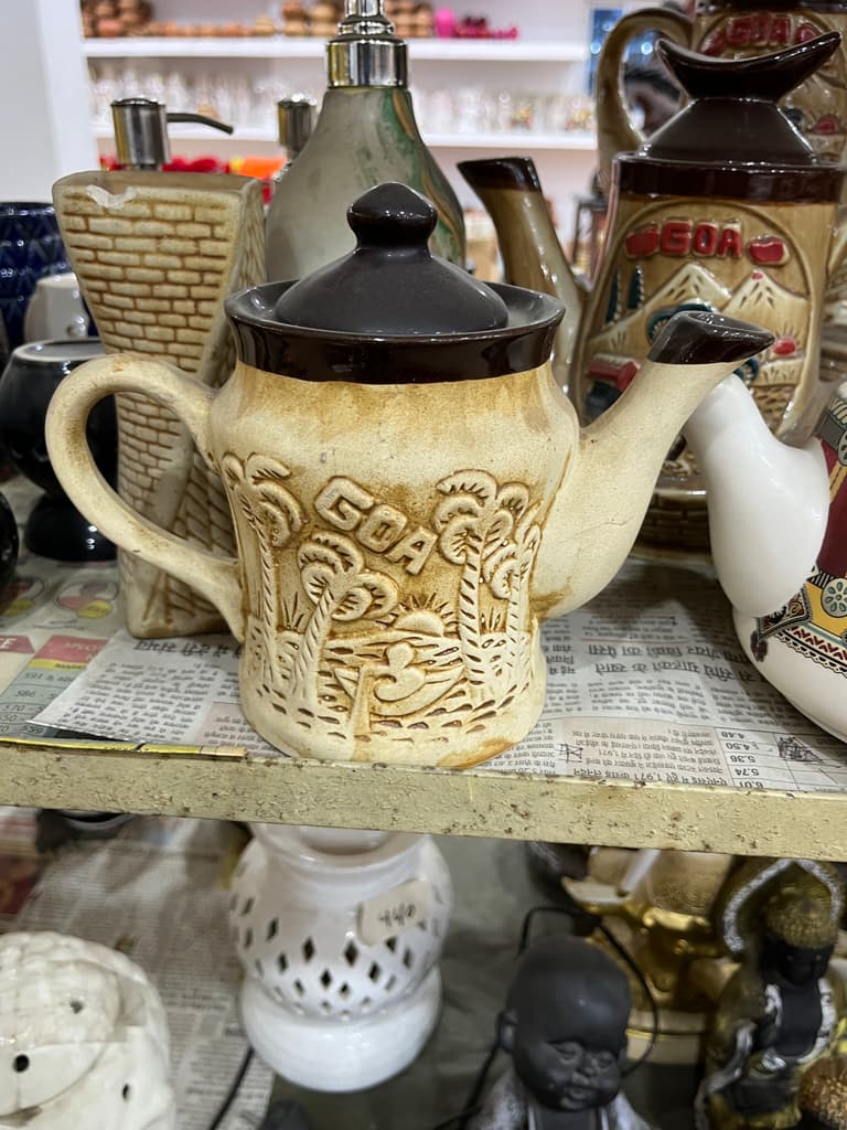 Goa Kettle | Tea Kettle | Ceramic | White