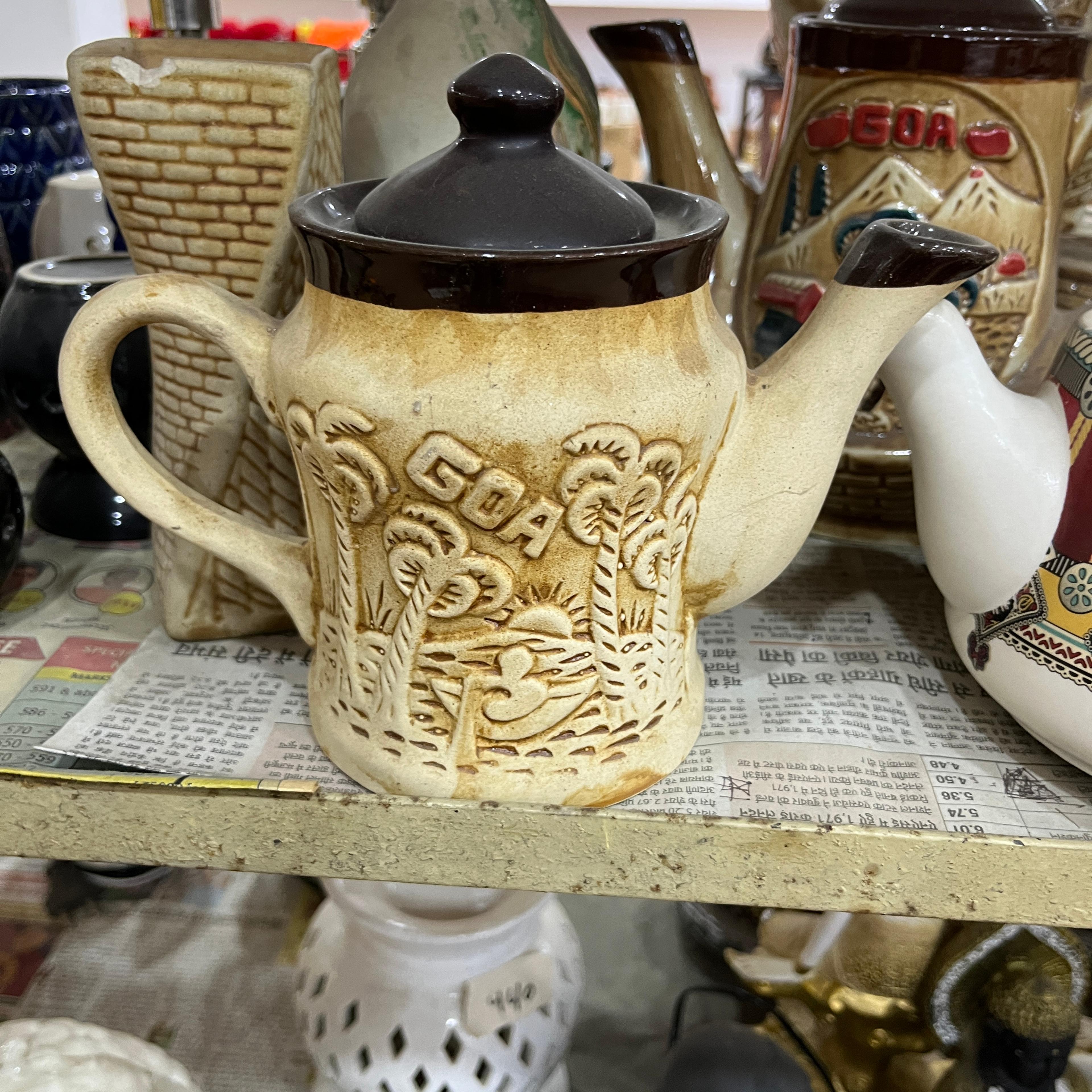 Goa Kettle | Tea Kettle | Ceramic | White