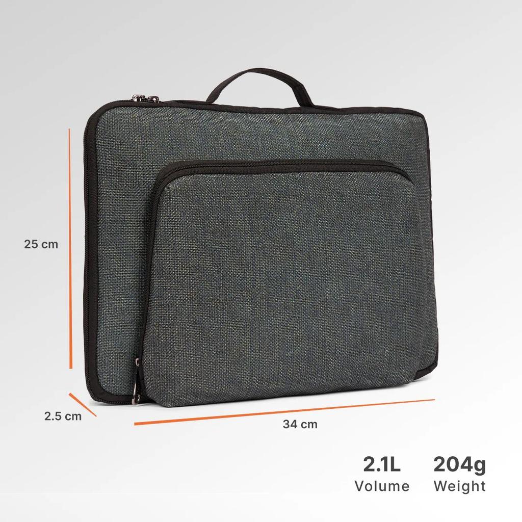 Ajmer Haze Urban Laptop Sleeve - 14inch (Black) — photo 4