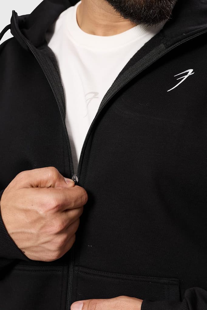 Brookline Oversized Jacket Black — photo 5
