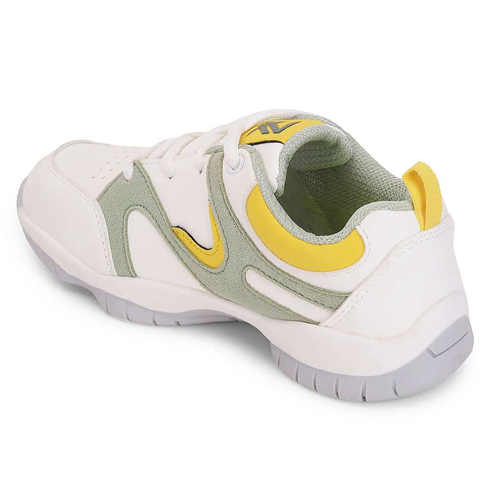 Leap7x Green Sports Lacing Running Shoes For Kids CANON-2E By Liberty — photo 6