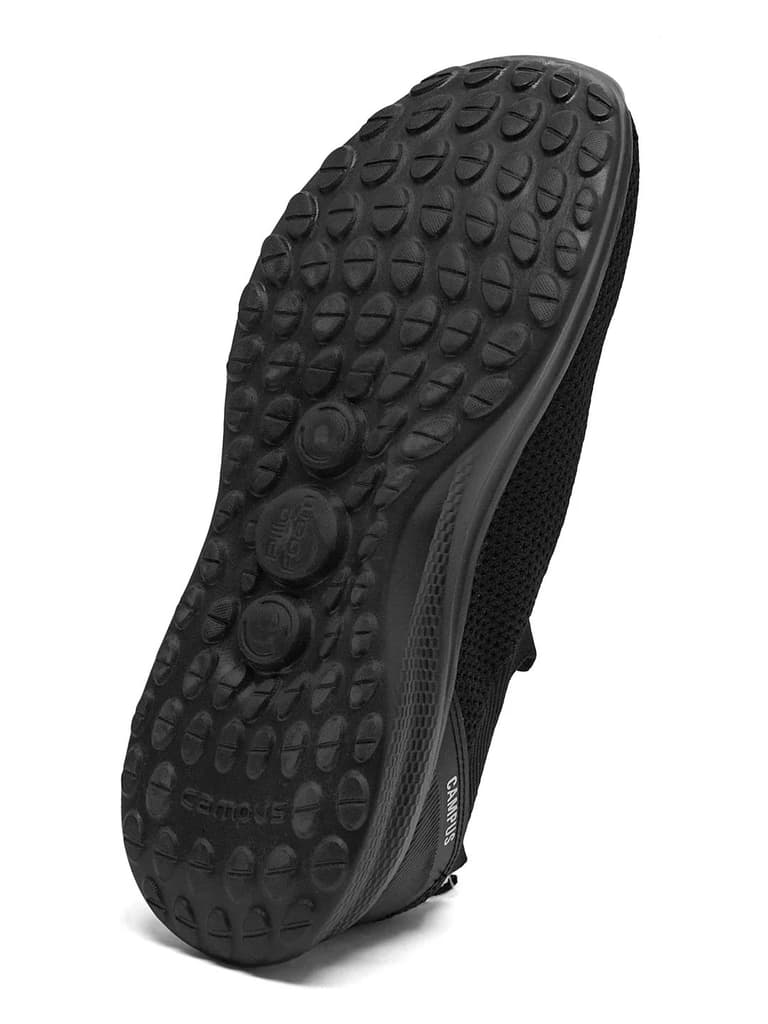 SILTO Black Men's Walking Shoes — photo 4