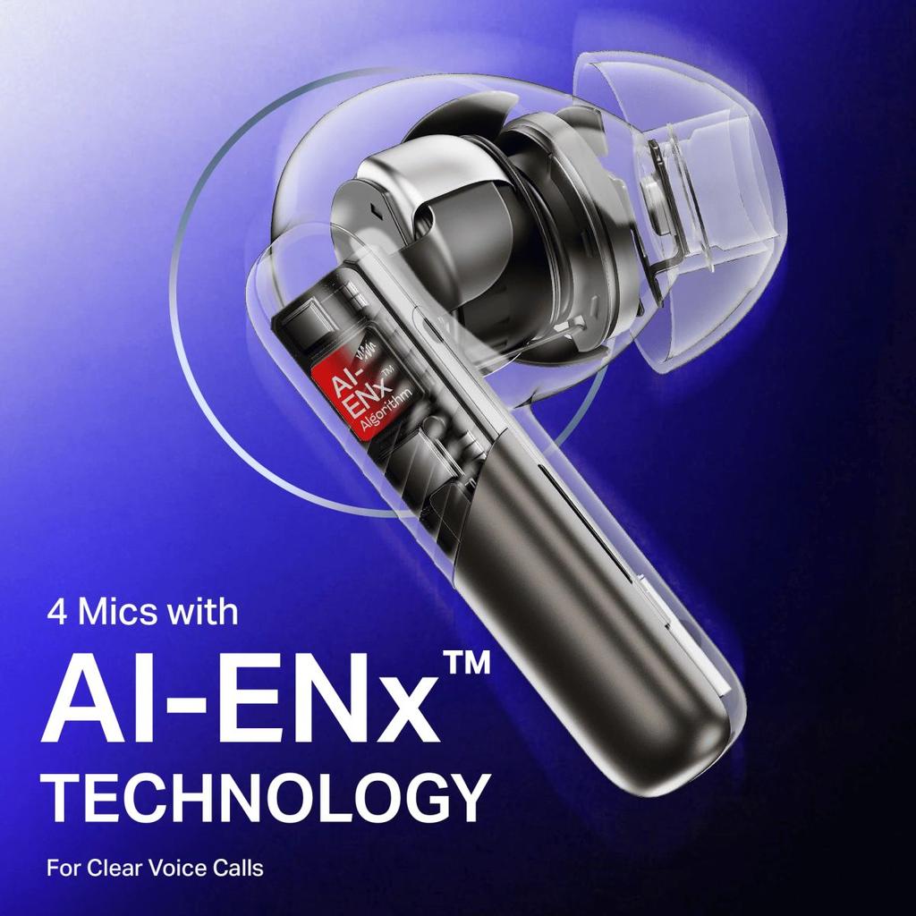 boAt Airdopes Prime 412 | Wireless Earbuds with 50 Hours Playback, AI-ENx™ Calling, BEAST™ Mode & boAt Signature Sound — photo 5