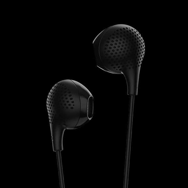 boAt Bassheads 104 | Wired Earphones with 10mm drivers, Absolute Experience, Immersive Audio, Lightweight Design — Black