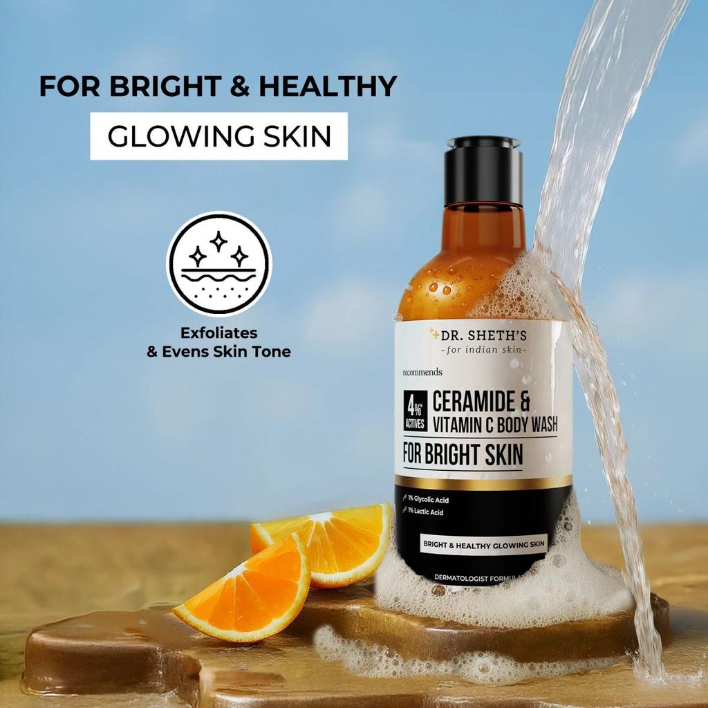 Ceramide & Vitamin C Body Wash - 250ml