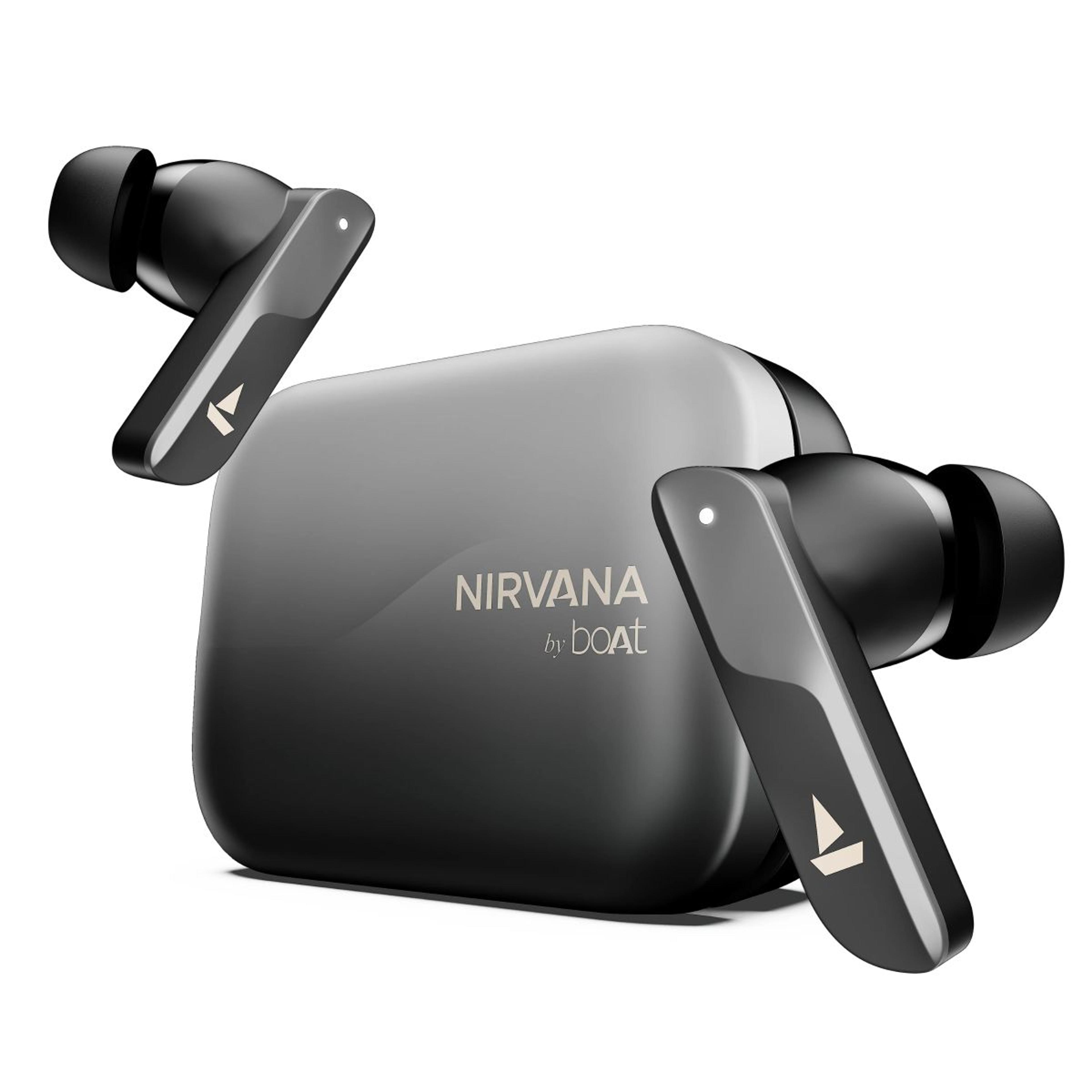 boAt Nirvana X TWS | Wireless Earbuds with Knowles dual drivers, Hi-Res Audio LDAC, 40 Hours Playback, boAt Hi-Fi Sound, ENx™ Technology, Dual Pairing