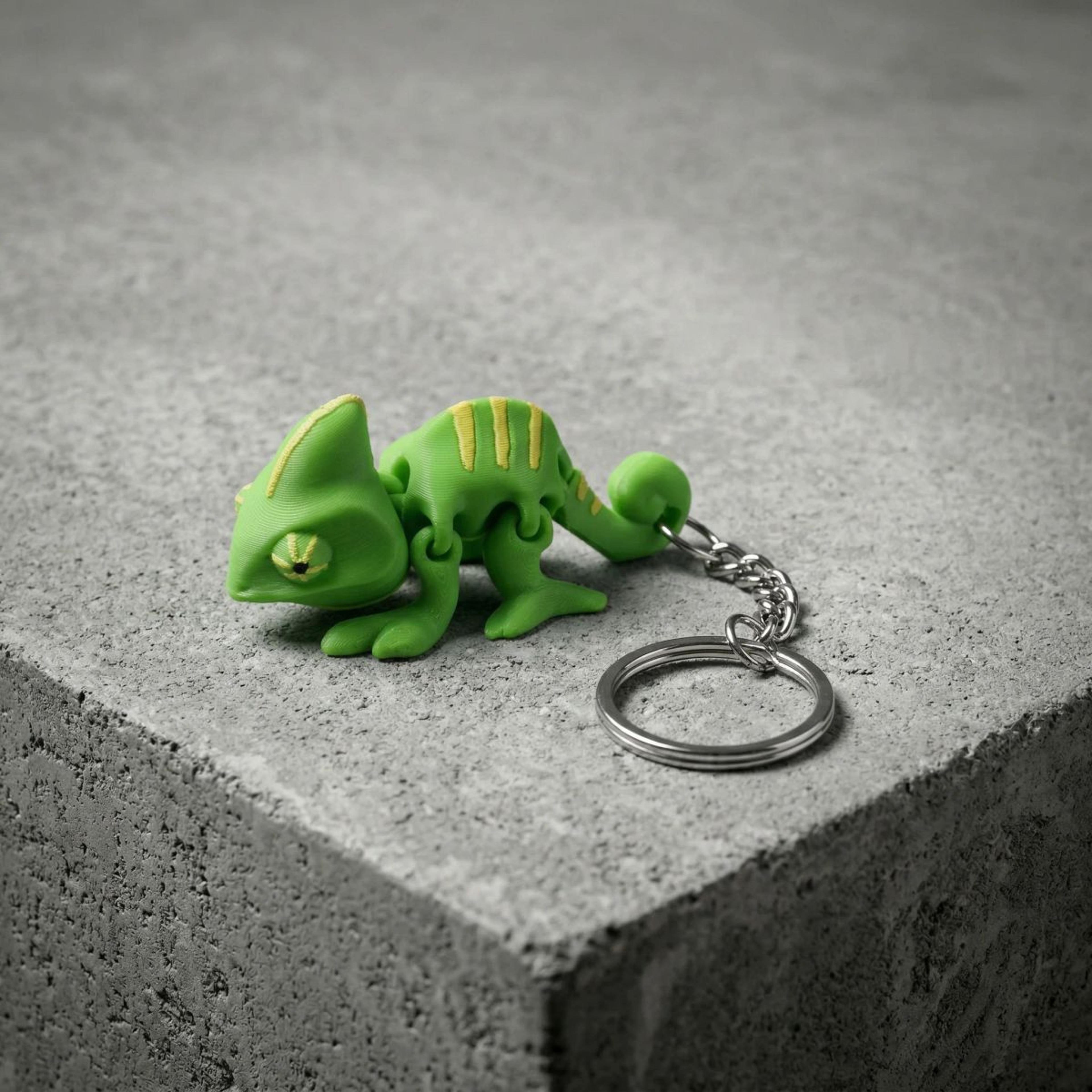 Chameleon Keychain