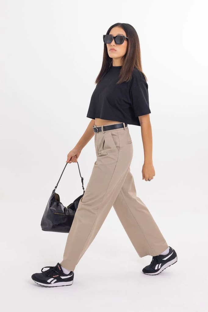 Holy // Womens Cropped Box Fit Tee — photo 3