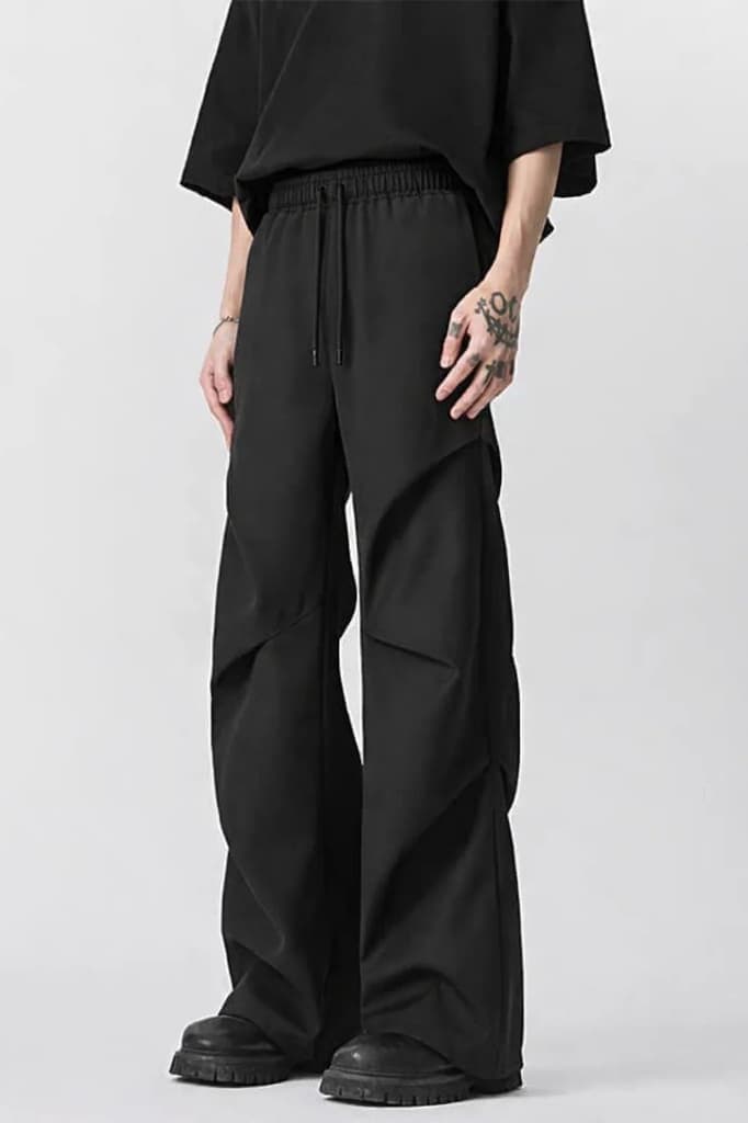 Prime Flare Pleat Relaxed Joggers — photo 2