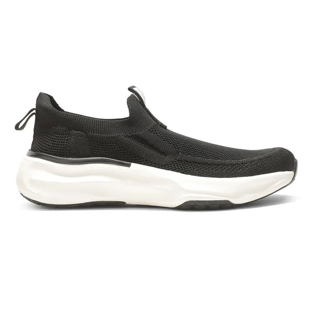Leap7X by Liberty Men's CHICAGO-1 Black Slip-On Walking Shoes - EAZYGO Technology with Ortholite Insole — photo 3