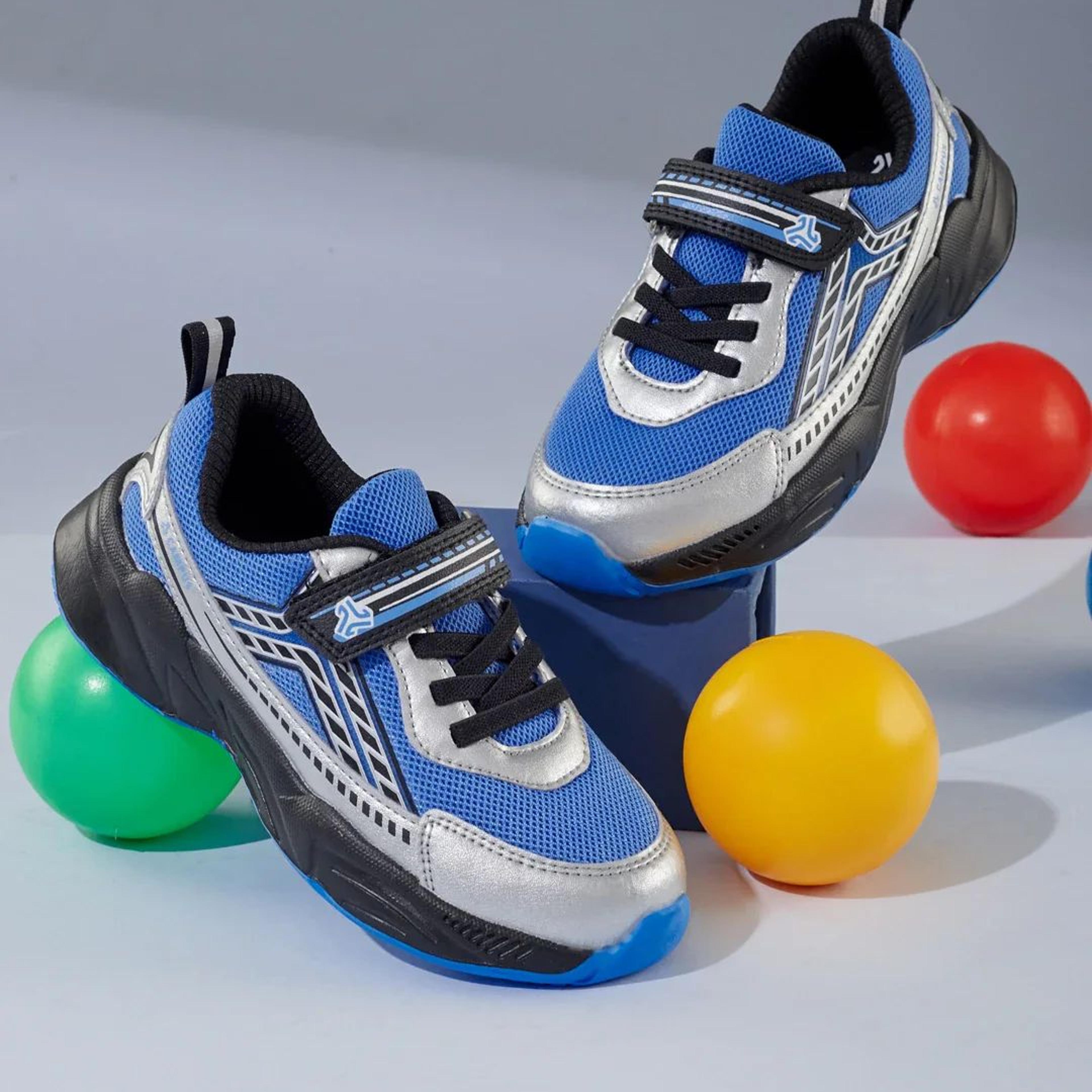 TORLO K Silver Kids Running Shoes