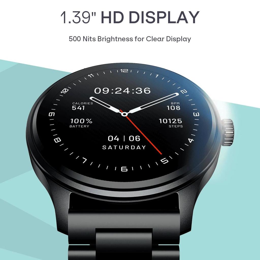 boAt Lunar Discovery Neo | Smartwatch with 1.39" HD Display, 2.5D Animated Watch Faces & Advanced BT Calling — photo 10