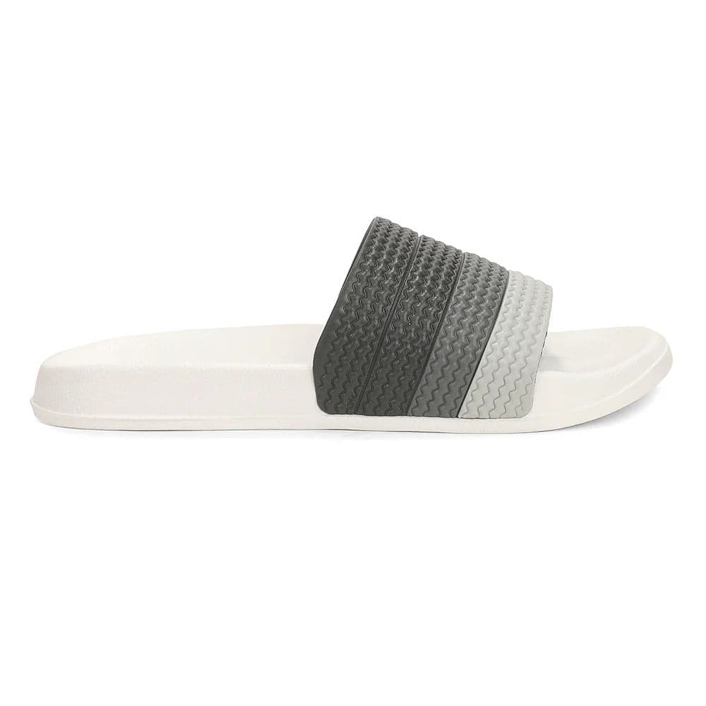 A HA PRIMGO-E Grey Casual Slip on Slides for Men by Liberty — photo 4