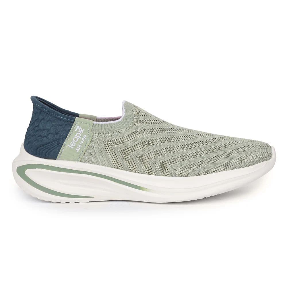 Leap7x Sports Sea Green Walking Shoes For Women EAZY-W6 By Liberty — photo 2